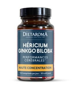 C.I.P. Héricium Gingko Biloba BIO, 60&nbsp;comprimés